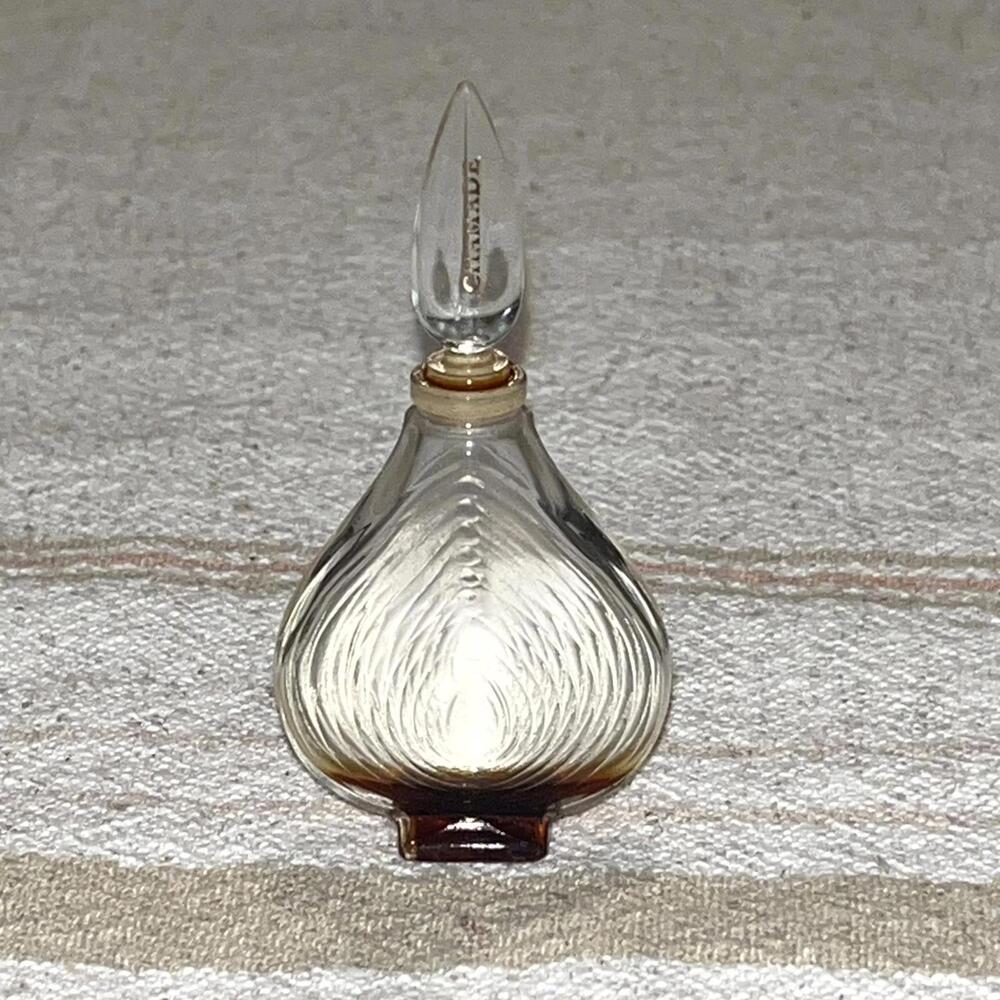 Vintage 1969 Guerlain Chamade Empty Perfume Bottle